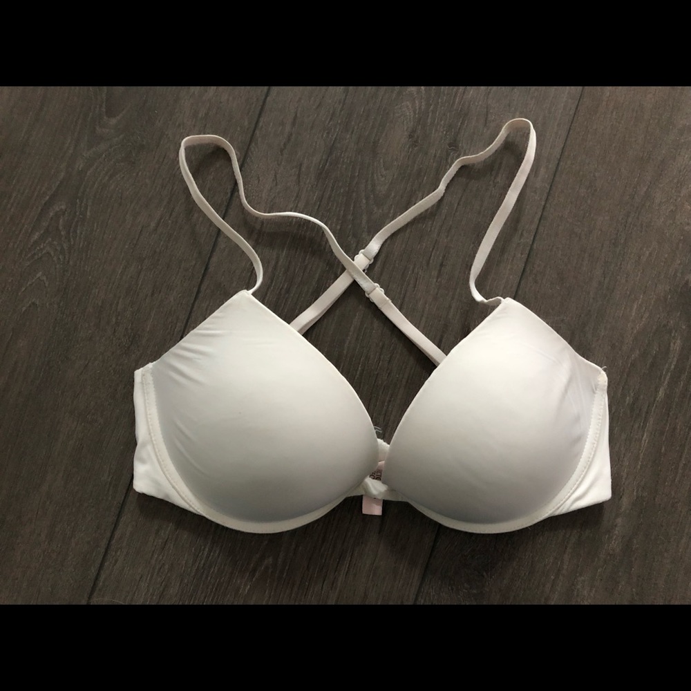 Victoria's Secret White Convertible Push-Up Bra